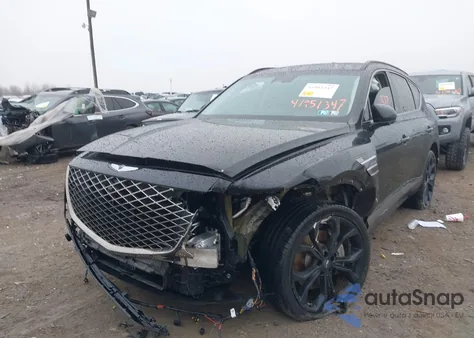 2024 Genesis Gv80 3.5T Prestige Signature Awd from USA, damaged, VIN KMUHCESC2RU173018